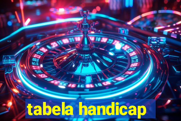 tabela handicap